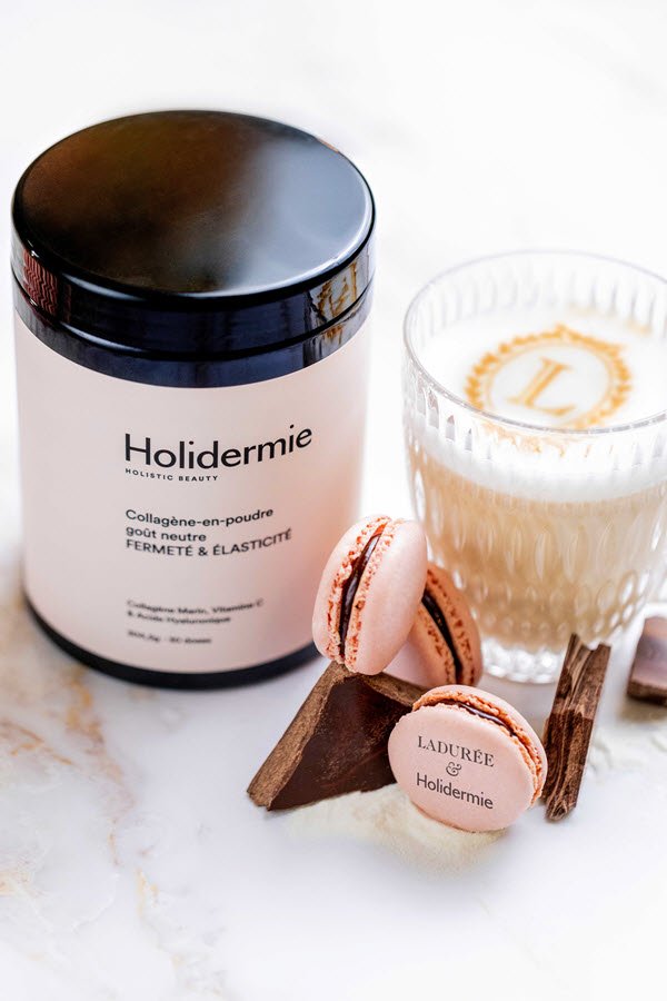 La collaboration Ladurée x Holidermie